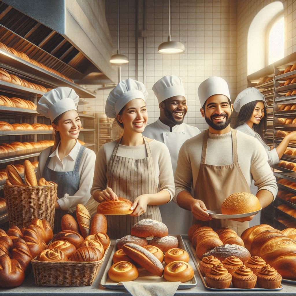 베이커리 배경