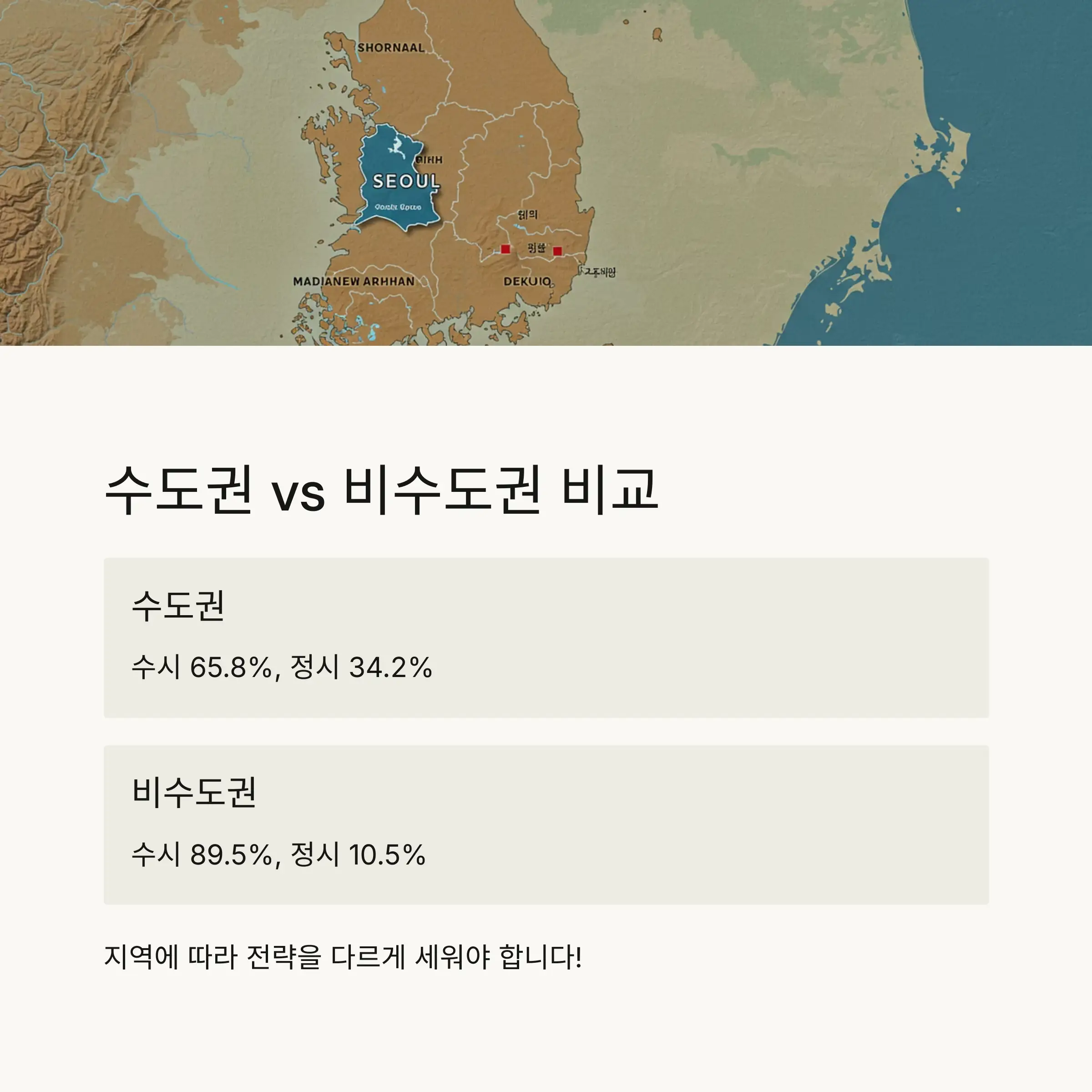 📌 수도권 vs 비수도권 비교