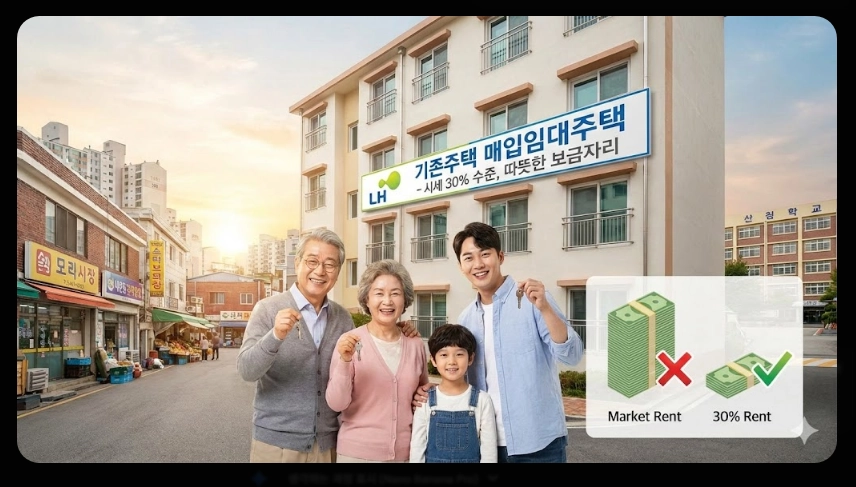 기존주택 매입임대주택 신청자격,입주순위,소득기준