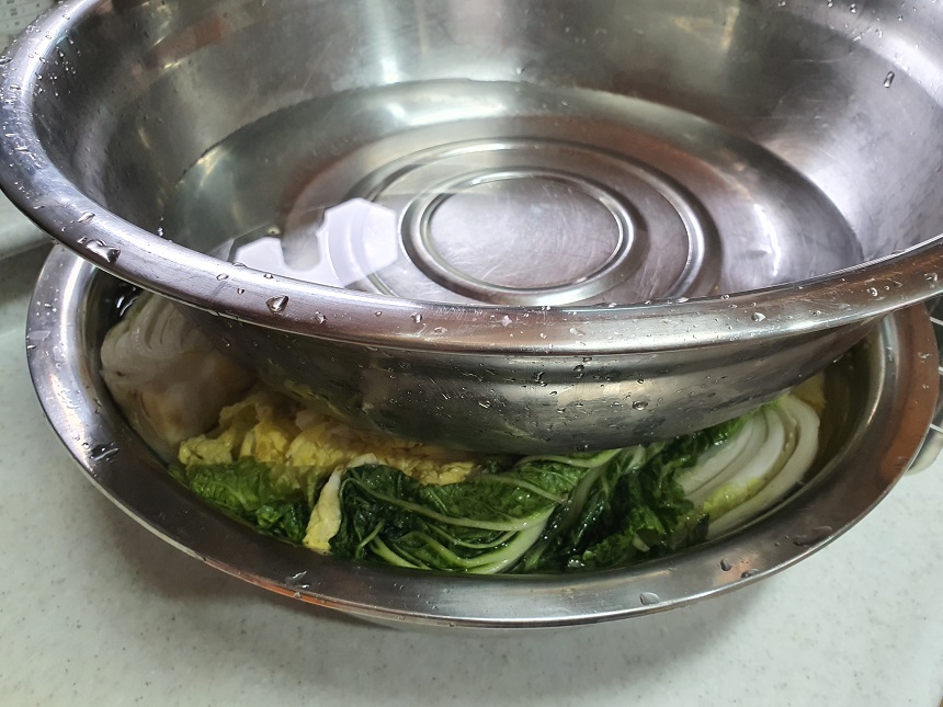 여름배추김치 담그기