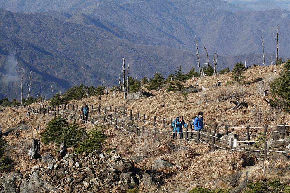 지리산 중산리(장터목) 코스
