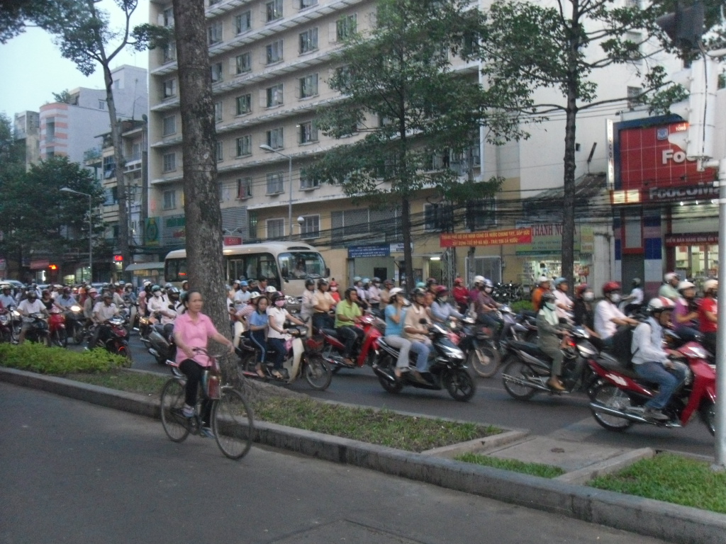 호치민 거리 모습