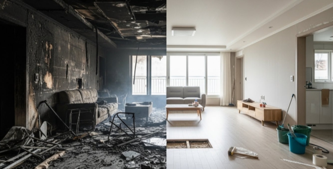 고령 화재청소 전문업체