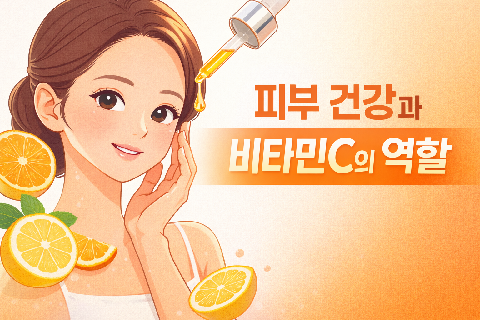 피부 건강과 비타민C의 역할