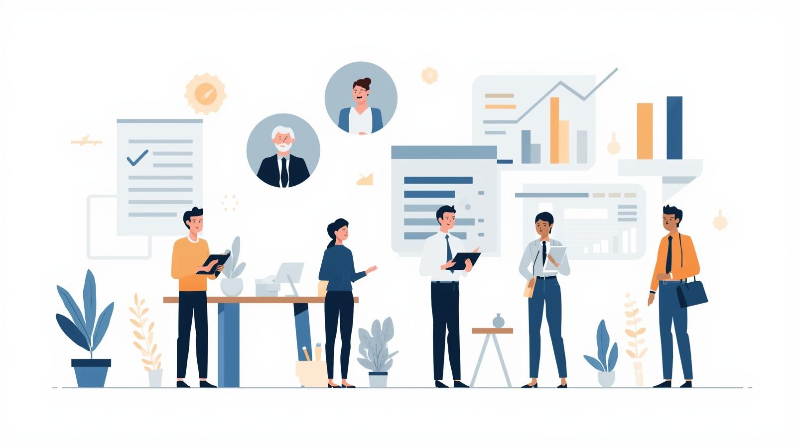 HR 평가 기준 설정법 관련 이미지