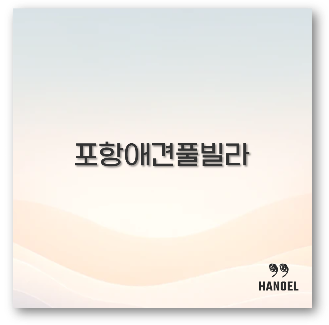 포항애견풀빌라