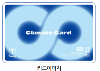 기후동행카드 신청방법 (사용법, 판매처)