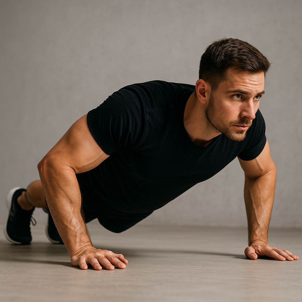 푸쉬업의 정확한 자세, 다양한 변형, 단계별 루틴, 자주 하는 실수와 교정 방법