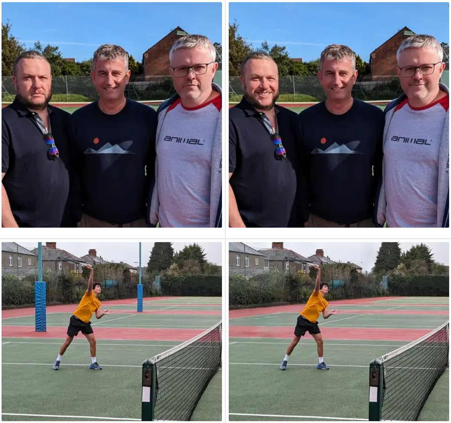 출처(BBC) -구글 픽셀의 AI 사진 수정 기능, 조작 논쟁(좌(Before)/우(After))