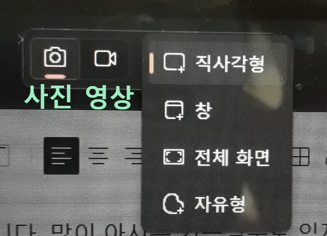 캡처 기능