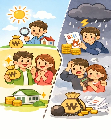 대출 금리와 이자 차이가 실제 부담에 미치는 영향5