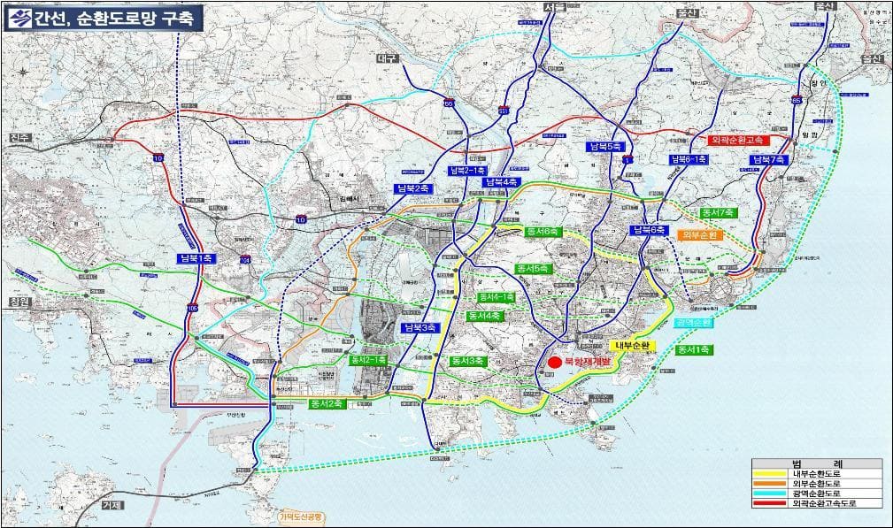 부산시, 가덕도∼기장군 제2해안순환도로 건설한다