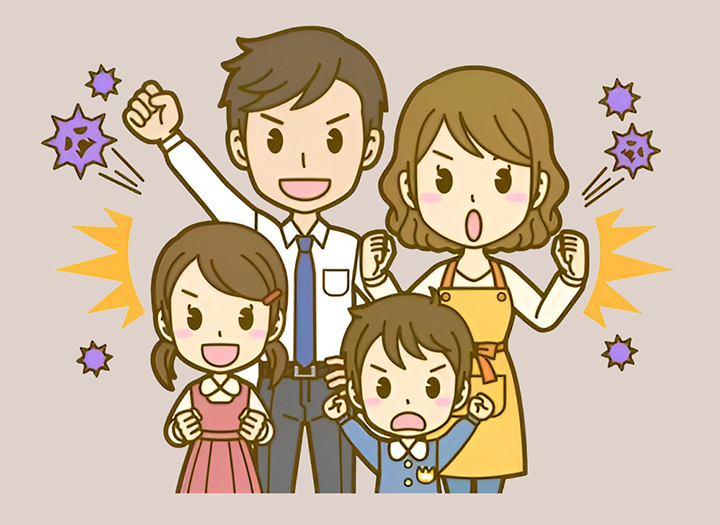 건강한-가족들의-모습