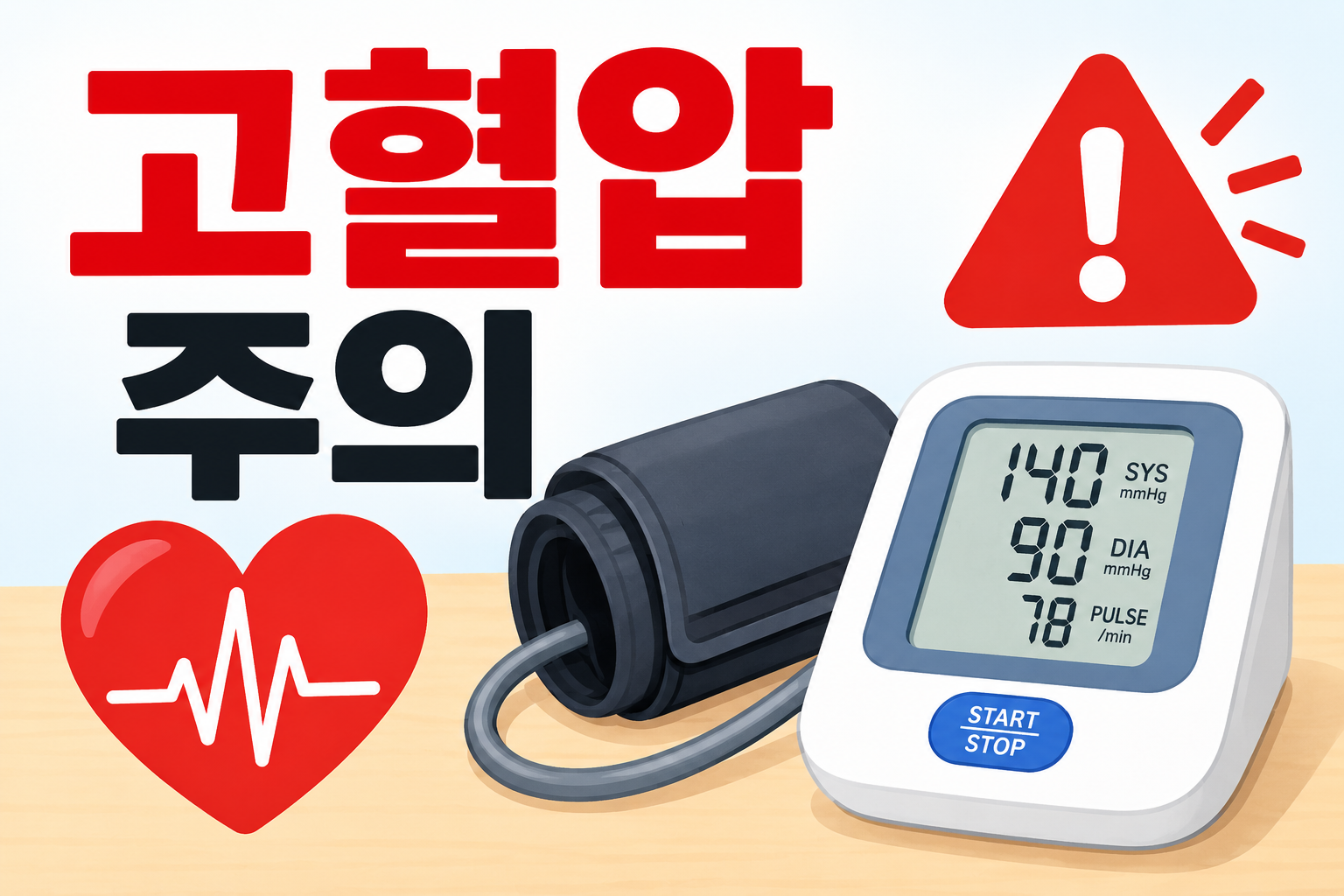 고혈압주의