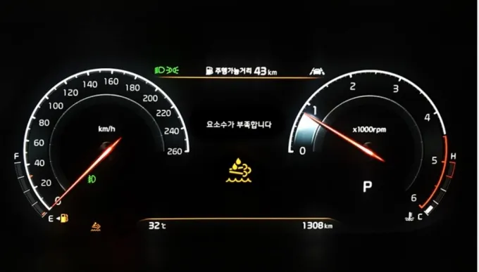 요소수 경고등 주행 거리 10리터 가격_2