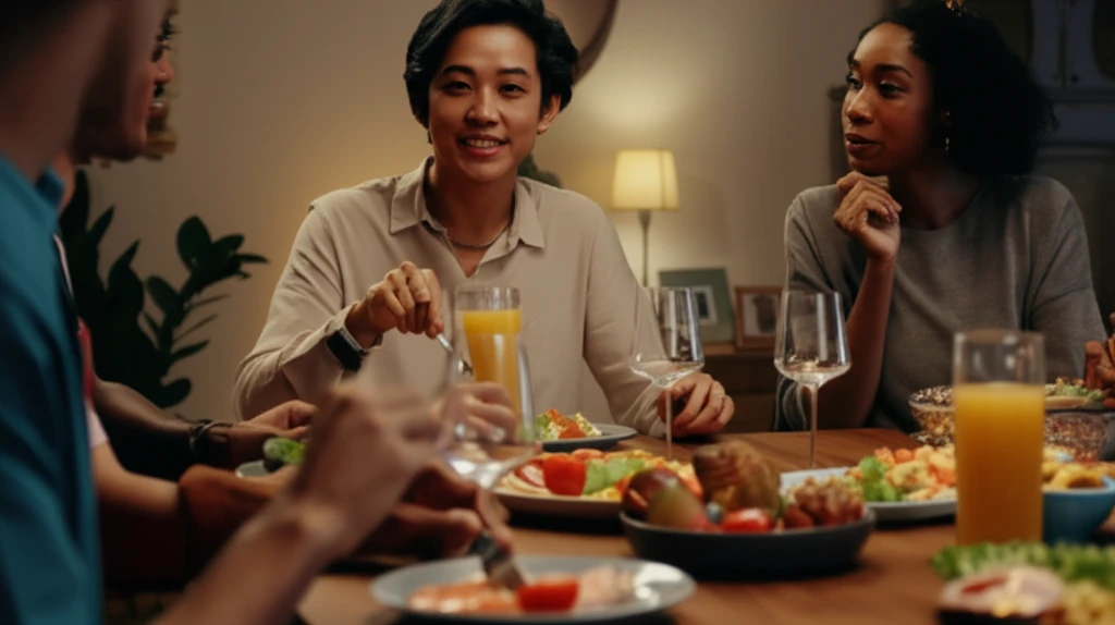 회식 공포증 극복! 즐거움과 건강, 