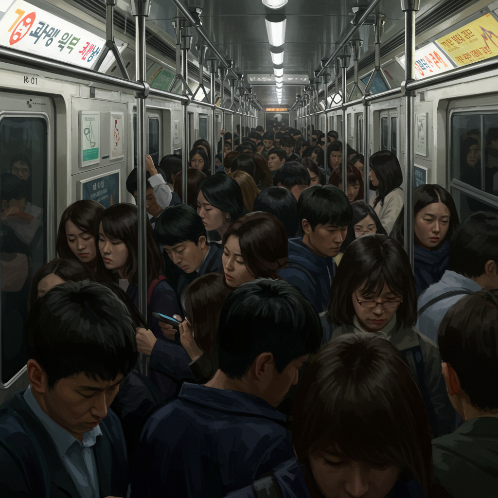 수도권 직장인의 하루 (지옥철, 회사 문화, 점심전쟁)