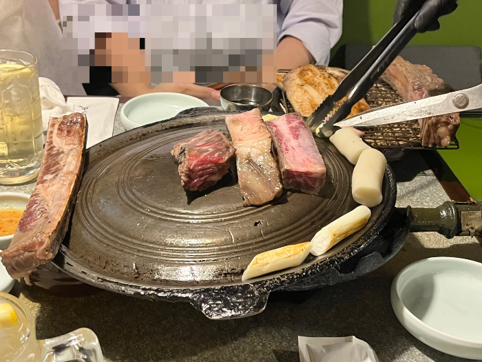 직접 다 구워주심