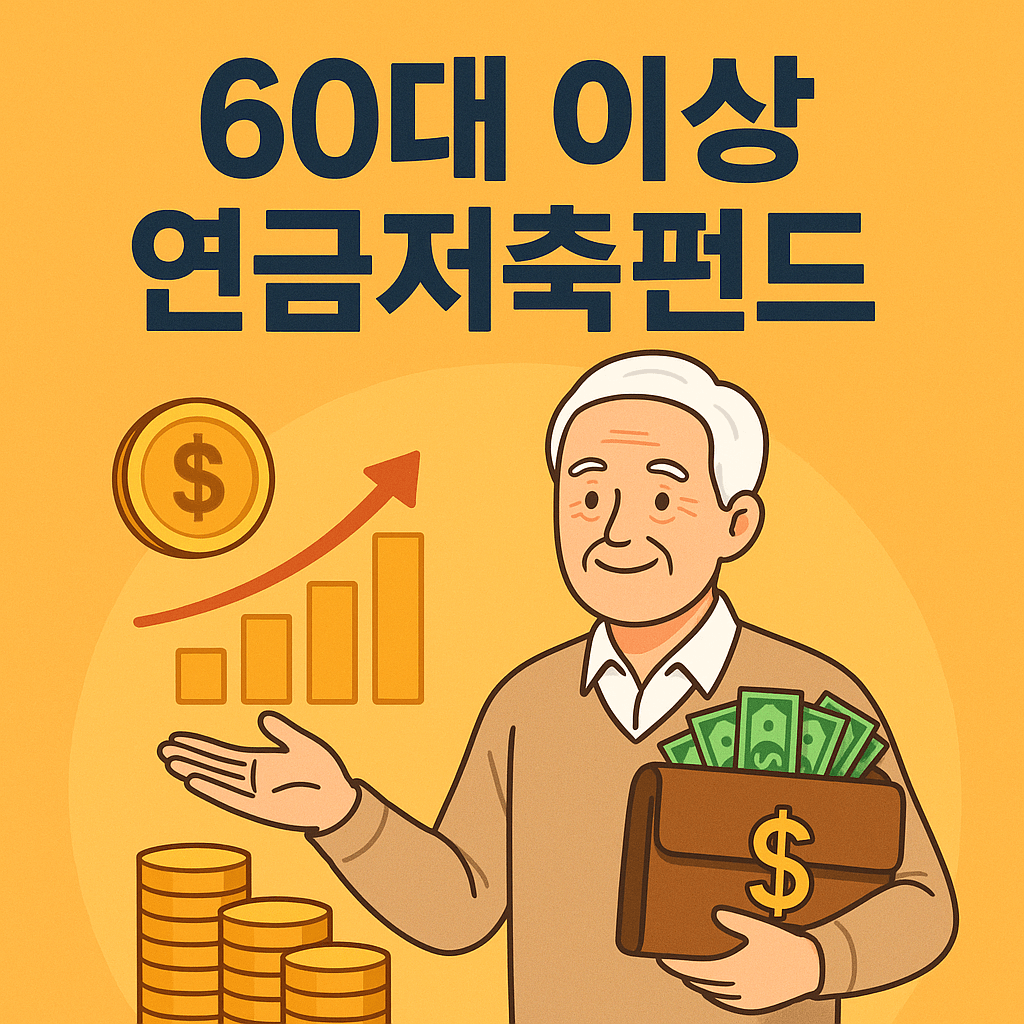 60대 은퇴자 연금저축펀드 투자전략