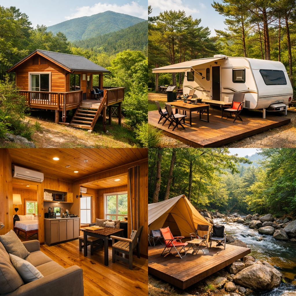 양산 대운산자연휴양림 예약방법 총정리|숲속의집 매화·카라반·데크 꿀팁까지 완벽 가이드 관련 사진