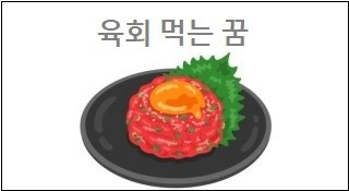 육회 먹는 꿈