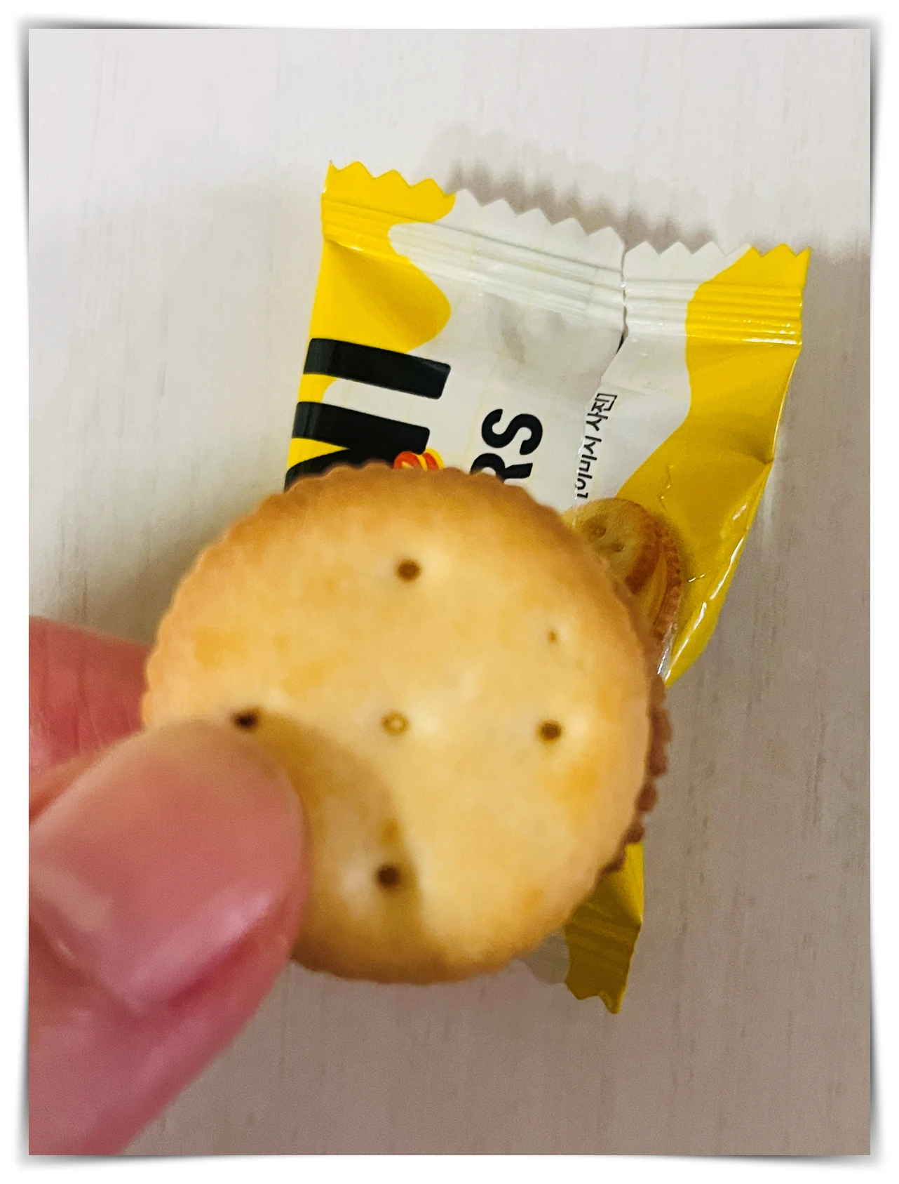 노브랜드-미니치즈크래커-실물