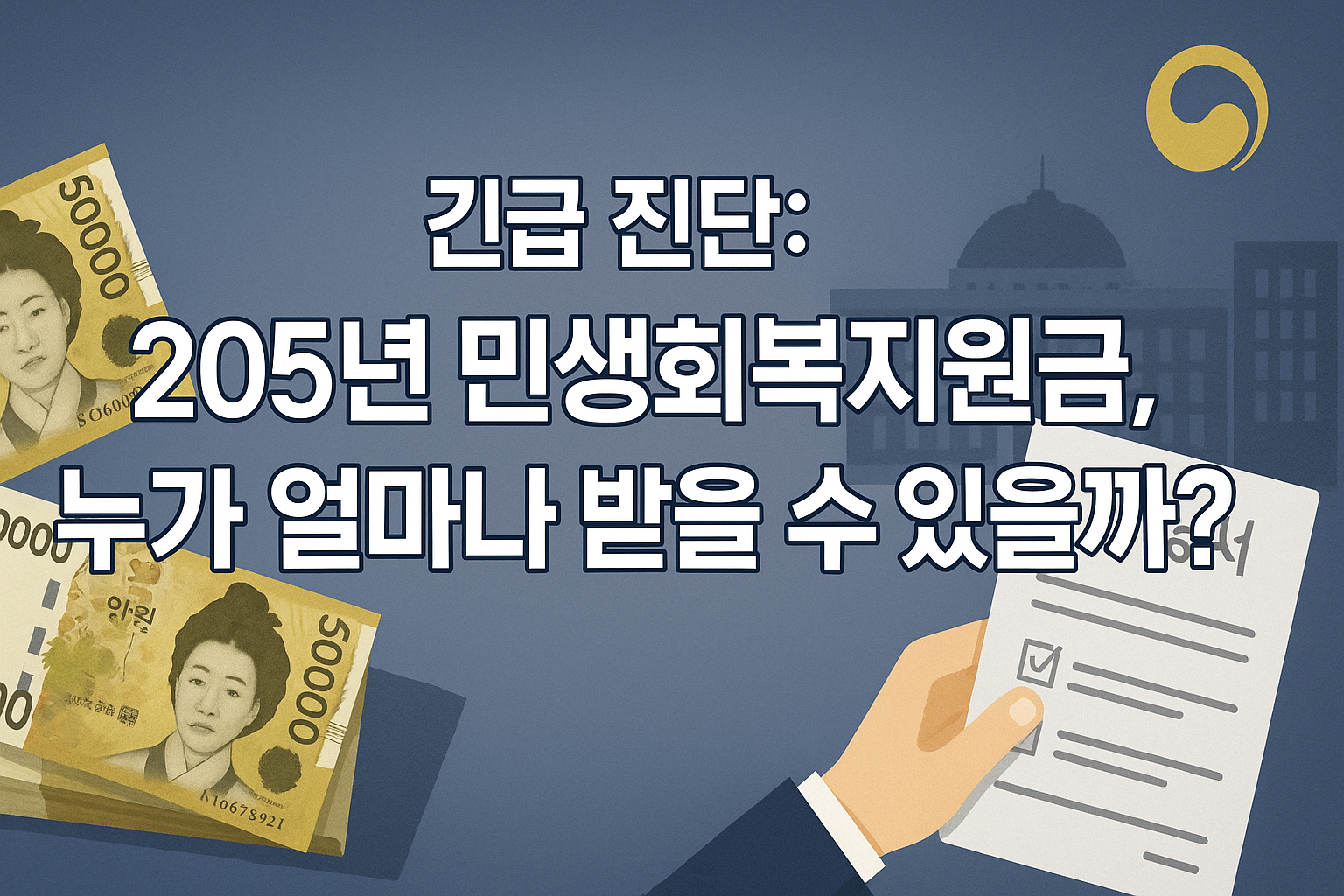 긴급 진단: 2025년 민생회복지원금, 누가 얼마나 받을 수 있을까?
