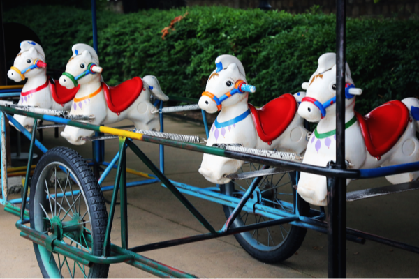 백만 모양 놀이기구