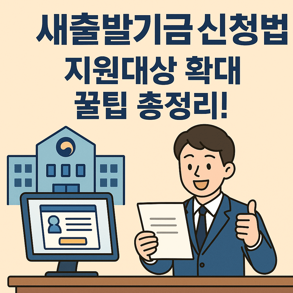 새출발기금 신청방법&middot;대상 확대