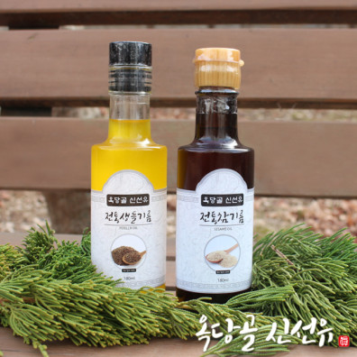 6시내고향 전남 영광 볶지 않은 생 들기름, 생 참기름 파는 곳 전국 택배 옥당골신선유 온라인 전화 주문 추천