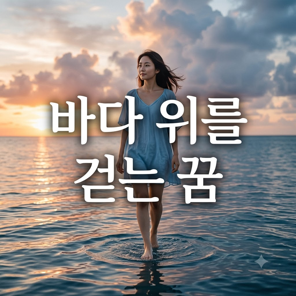 바다 위를 걷는 꿈