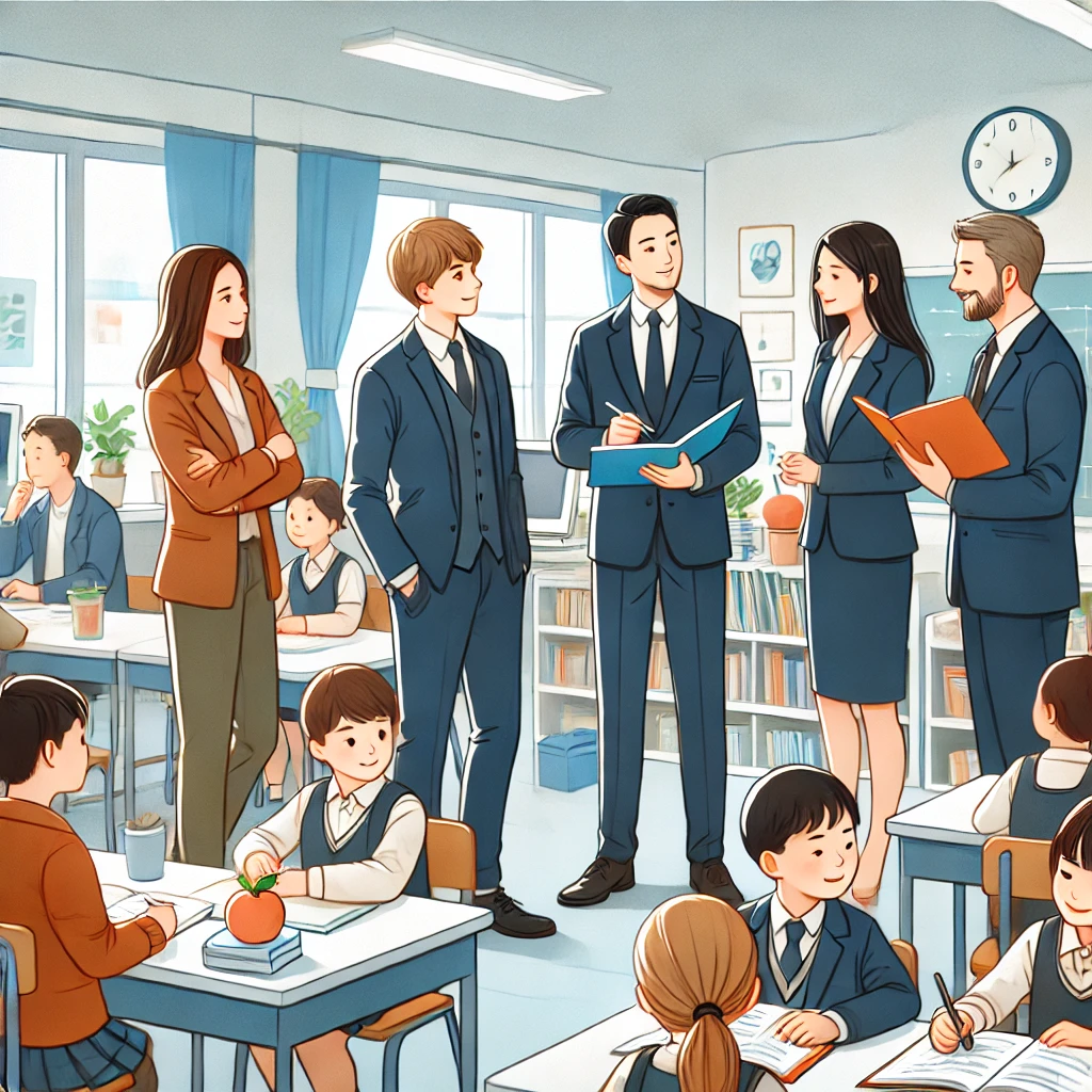 교육공무직 교무행정사 회의 이미지