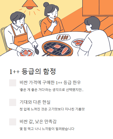 1++ 등급의 함정