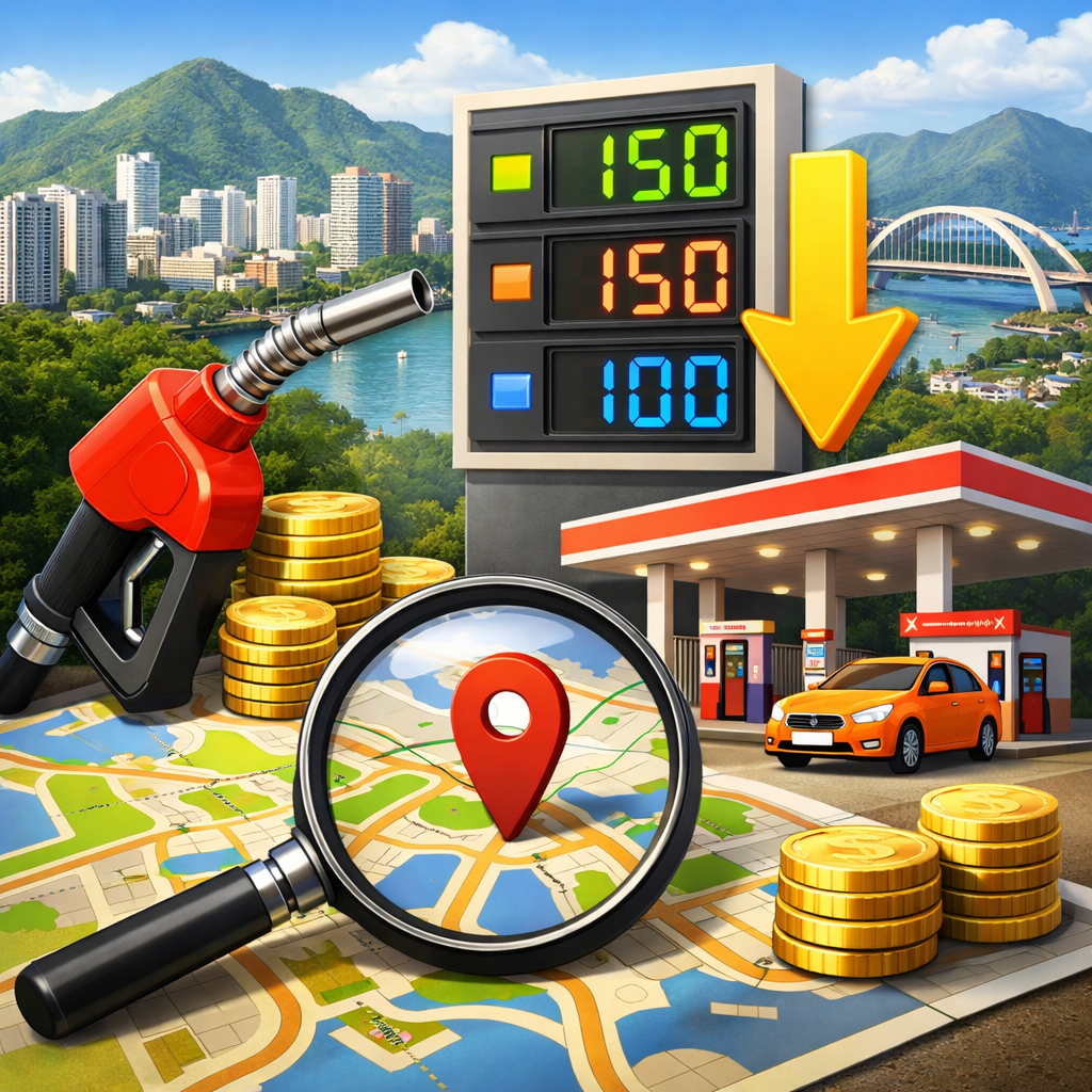 창원 저렴한 주유소 찾는 방법｜창원 휘발유 가격 싼 곳 TOP5 총정리 관련 사진