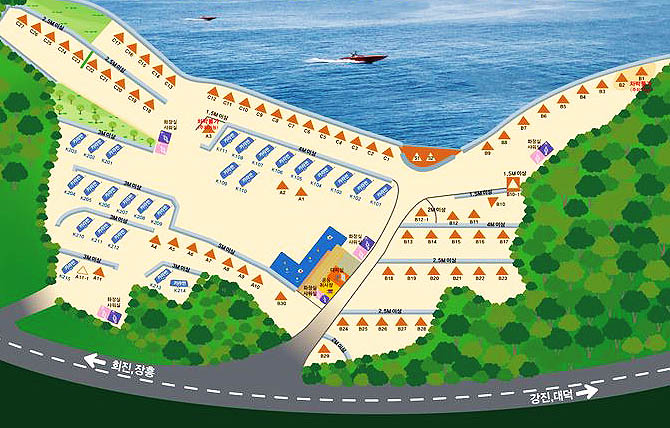 별빛밤바다 오토캠핑장 소개