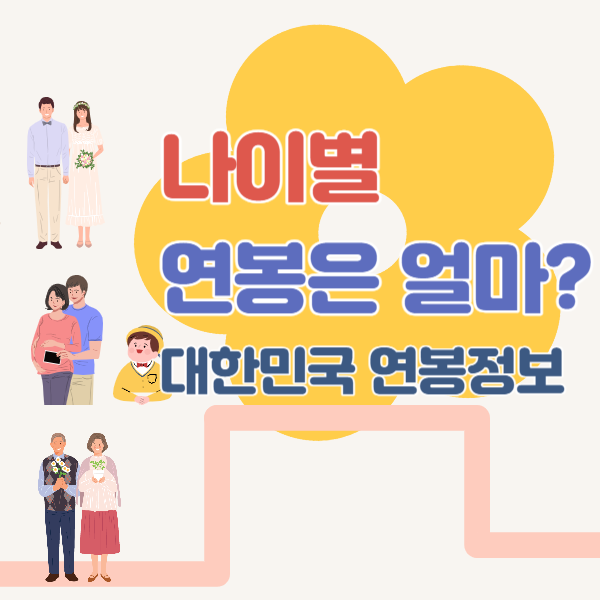 나이별 연봉