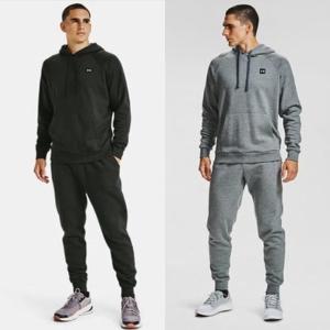 언더아머 부드러운 기모 후드티 조거팬츠 트레이닝 세트 라이벌 플리스 크 1357092 1357128