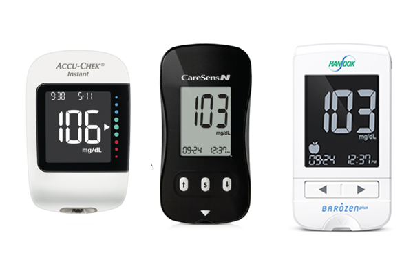 혈당기 3종 비교