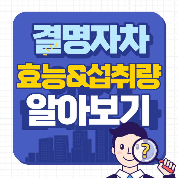 결명자차 효능 부작용 섭취량 알아보기