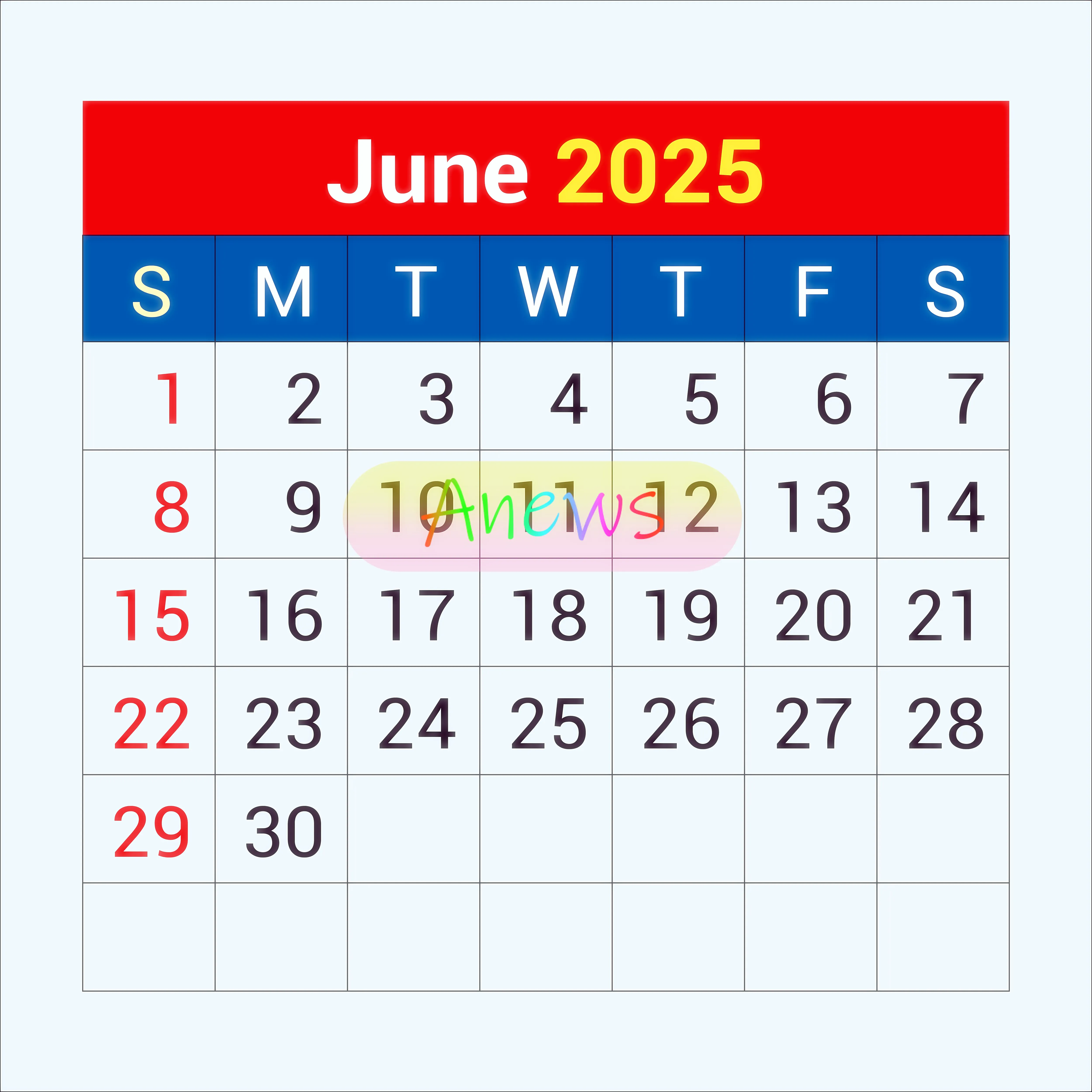 2025년 달력