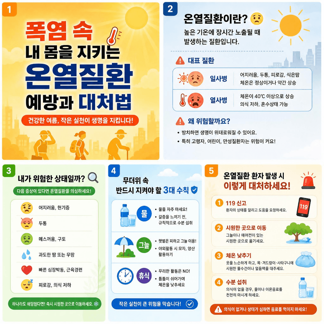 온열질환 예방법