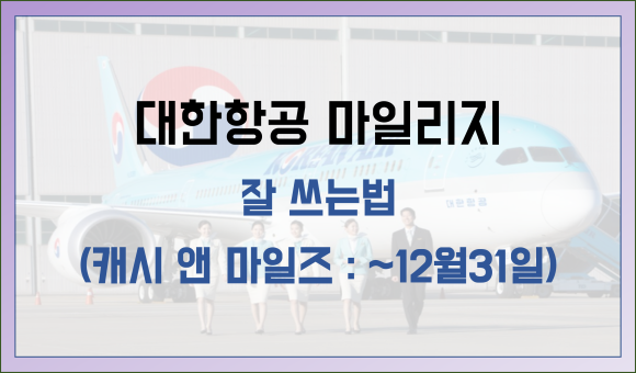 대한항공 마일리지