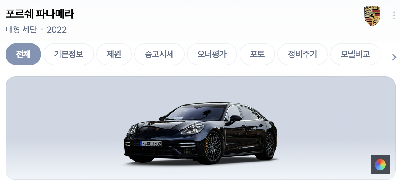 포르쉐 파나메라 가격, 특징, 전시장 정보