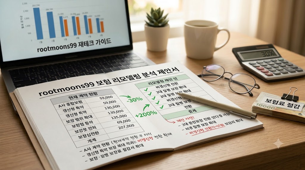 보험 리모델링 분석
