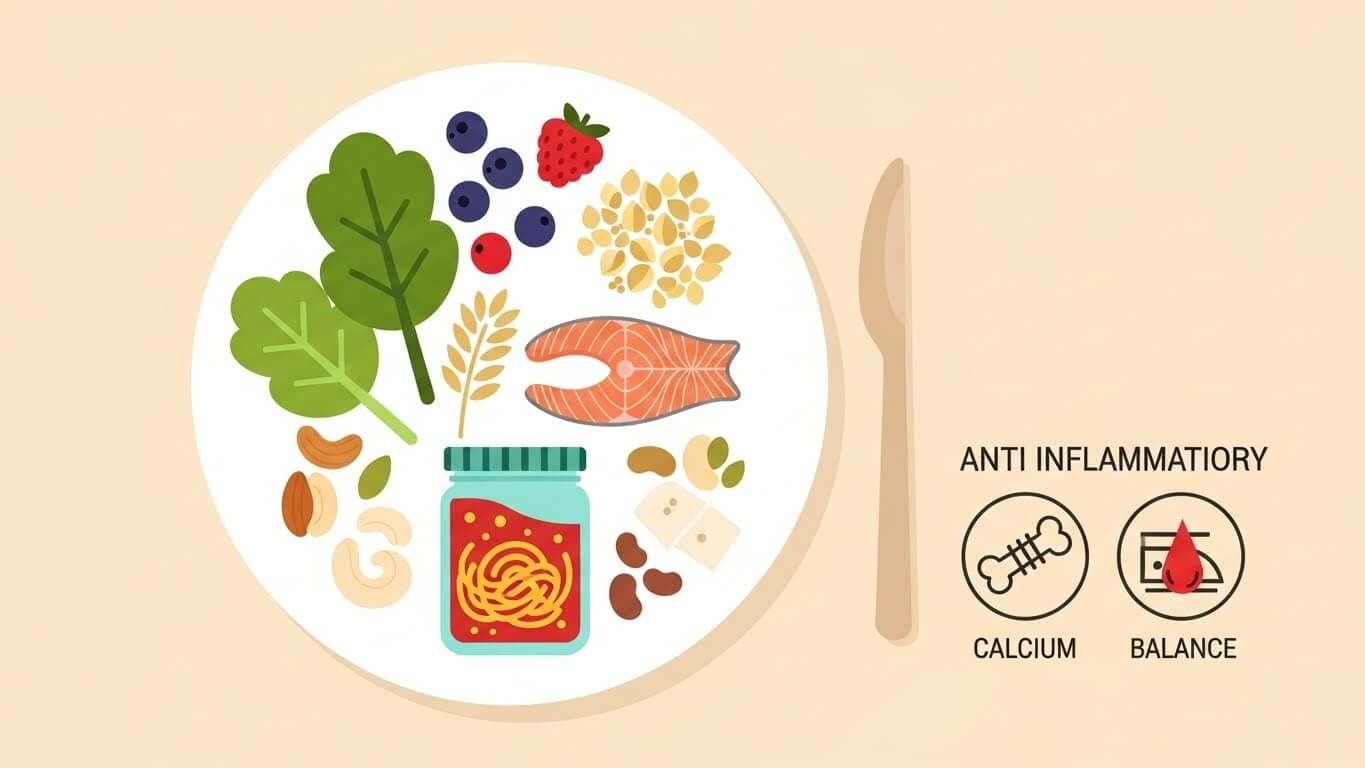 여성에게 맞는 항염 식단 구성법