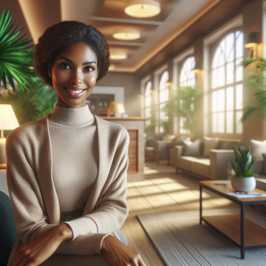 피부,체형관리 샵 배경