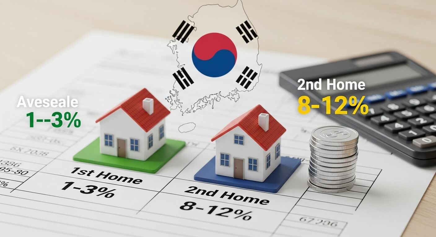 1가구 2주택 취득세율