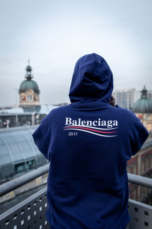 Balenciaga 후드 티