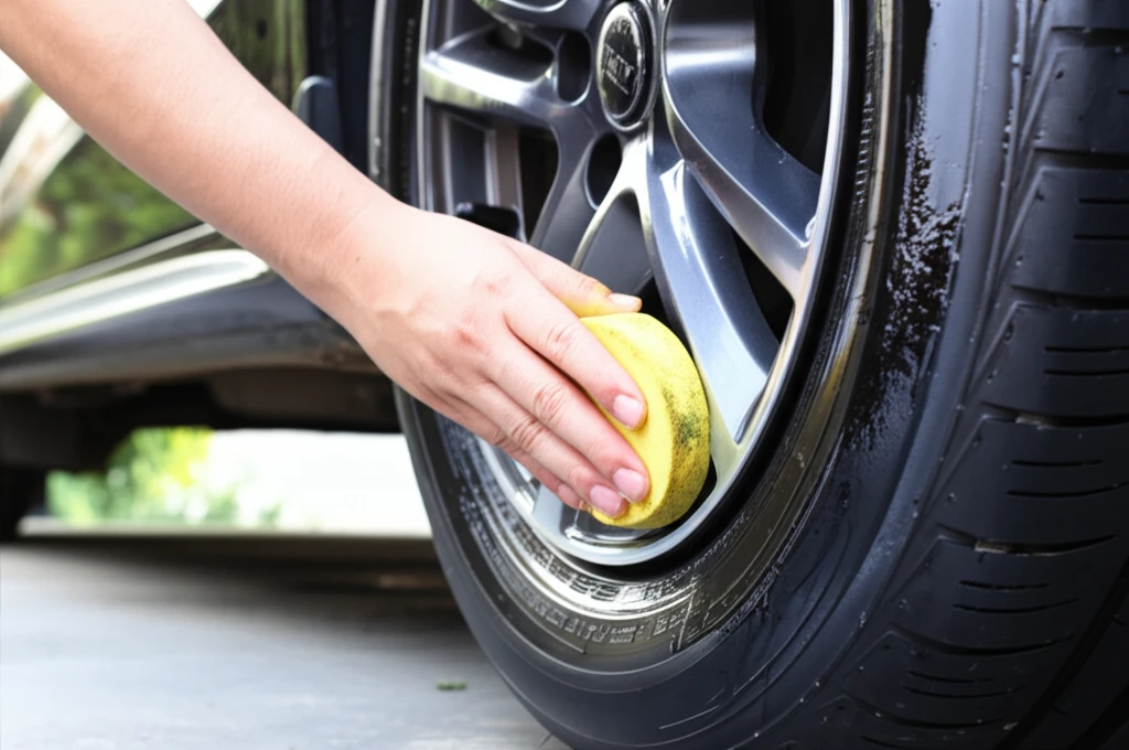 타이어 광택제 사용 전 필독 자주 묻