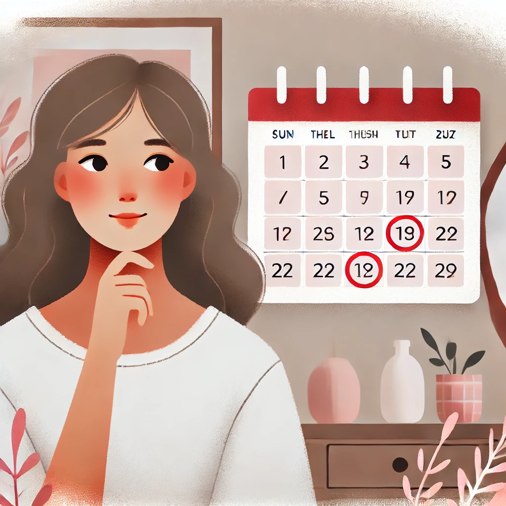 여자 아랫배 묵직